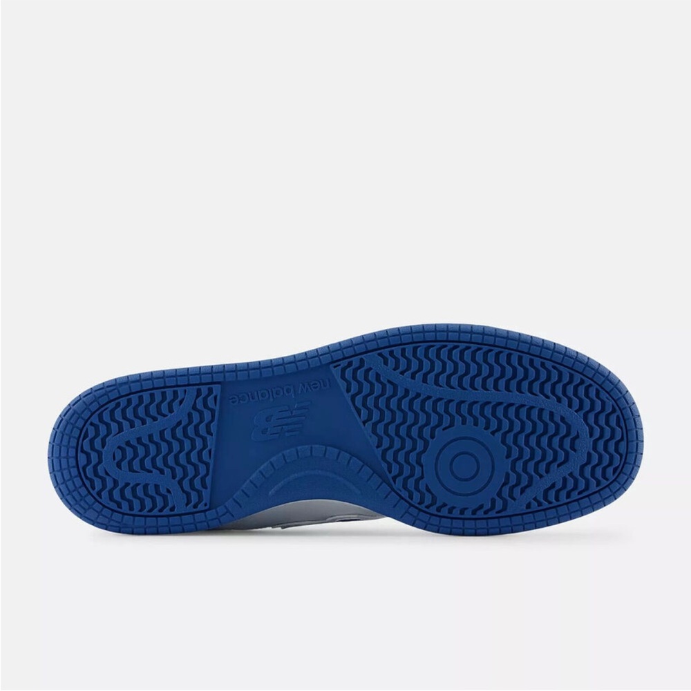 New Balance 480 Men's White and Blue Sneakers - Picture 3 of 9